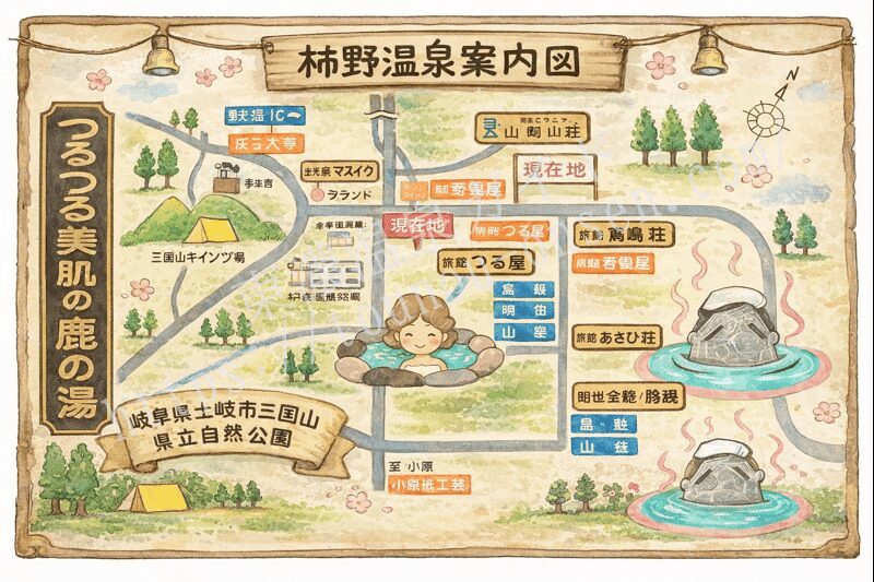 柿野温泉 土岐市